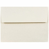 JAM Paper - Enveloppes d'invitation en vélin translucide A10 - 6 po x 9 1/2 po - Nuage blanc - paquet de 25 (41346I)-Couleur blanche