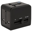Helix 4-in-1 International Adapter - Black-US Outlet