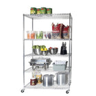 Seville Classics 5-Tier Heavy Duty Shelving - 72" H x 48" W x 24" D-5 shelves