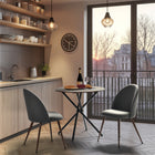 FurnitureR Console Table - Brown-Finished on all sides for versatile placement