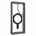 UAG Plasma XTE Rugged Kickstand Cell Phone Case with Magnets for Galaxy S26 Ultra - Ash/Titanium-Eco: Black TPU Made of Recycled Material