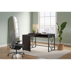 Thomasville Azuria 48" W Desk With Pull-Out Return And Power Center - Espresso -Sliding return to allow for extra workspace when needed