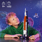 LEGO Technic NASA Artemis Space Launch System Rocket-See how a rocket separates when launching, in 3 distinct stages