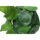 Monarch Specialties - Plante Artificielle - 8 po H - Alocasie - Mis En Pot - Ensemble De 2 - Feuilles Vertes - Pots En Ciment Noir-6