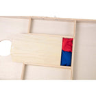 Triumph Woodie Cornhole Set - 2' x 4' - Brown-INTERIOR BAG STORAGE COMPARTMENT: Bean bags store inside convenient storage compartment