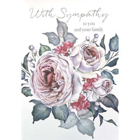 Mill Brook Studio Sympathy Greeting Cards/Envelopes - 5-3/8" x 7-3/4" - Bouquet - 18 Pack-Premium quality greeting cards