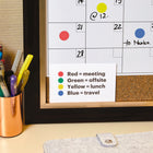 Avery Print or Write Removable Colour-Coding Labels, 3/4" Round, Red, 240 Pack (2343)-24 Labels per Sheet