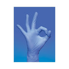 Gants en nitrile de 3,2 mm, couleur bleu acier, Transform Supermax d’Aurelia, M, Boîte de 10-sans poudre et à bouts de doigts texturés