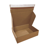 Reliabag - Boîtes d'expédition en papier kraft ondulé auto-adhésives - 14.25" x 11.25" x 4" - Paquet de 40-Léger, écologique, durable et robuste