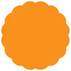 JAM Paper - Rouleaux d'étiquettes standard - en forme de coquille Saint Jacques - 1 5/8 x 1 5/8 - orange fluo - 125 étiquettes/rouleau-Taille : en forme de coquille Saint-Jacques (1 5/8 x 1 5/8 pouces) | Les étiquettes imprimables sont faciles à créer et à personnaliser.