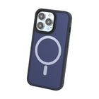 TUFF8 - Coque robuste Glide Guard pour iPhone 15 Pro Max - Bleu nuit-Couche antichoc : la couche antichoc étanche à l'air ajoute une protection supplémentaire contre les chutes accidentelles. Testé selon MIL-STD jusqu'à 8 pieds