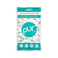 PUR Gum Wintergreen Bag - 77 g-Wintergreen Gum