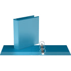 Davis Group Easyview Premium Binder - Round Ring - Customizable - 2" - Turquoise Blue - 6 Pack-2"