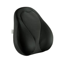 Mount-It! Ergo Collection Memory Foam Curved Back Support - Black-Get ready to experience the difference in your posture and overall sitting comfort with our curved back support cushion