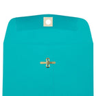JAM Paper 6" x 9" Open End Catalog Coloured Envelopes with Clasp Closure - Sea Blue Recycled - 50 Pack-Quantity: 100 Envelopes per Box