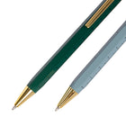 General Supply Goods + Co - Stylos règle - 1,0 mm - Bleu et vert - Paquet de 2-Pointe de 1 mm (moyenne)
