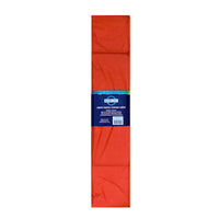 DBLG Import - Papier crêpe - 20 po x 7.5 po - orange - Paquet de 12-Le papier crêpe solide peuvent être étirés et façonnés à l'infini.