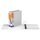 QuickFit Anneaux en D Pin-Lock, 4 po, à déclencheur unique, verrouillables, prévenant l'écartement  paquet de 6 – Blanc-4 po