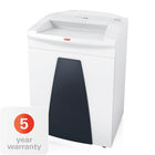 HSM Securio B35c Cross-Cut Shredder, 26 Sheet Capacity-Also shreds staples, paper clips, credit/store cards, and CDs/DVDs.