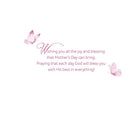 Mill Brook Studio Mother's Day Greeting Cards/Envelopes - 5-3/8" x 7-3/4" - Religious - Pink - 18 Pack-Printed on premium uncoated paper