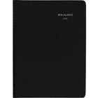 AT-A-GLANCE - Cahier de rendez-vous hebdomadaire 2026 - 11 po H x 8 po l - noir - bilingue-12 mois : janvier 2026 à décembre 2026