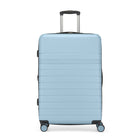 Bugatti Lisbon Large Hardside Luggage - Blue-Made from a durable blend of ABS and polycarbonate composite