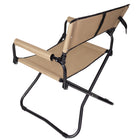 My Home My Living Outdoor Director's Chairs - Tan - 2 Pack-Durable polyester Oxford fabric. Water resistant