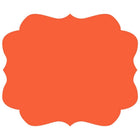 JAM Paper - Rouleaux d'étiquettes standard - en forme de cadre vintage - 2 1/2 x 3 - rouge fluo - 125 étiquettes/rouleau-Taille : en forme de cadre vintage (2 1/2 x 3 pouces) | Les étiquettes imprimables sont faciles à créer et à personnaliser.