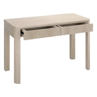 Hudson&Canal Mendoza 48'' Desk - Alder White-Clean with a soft, dry cloth and no harsh chemicals or abrasive cleaning materials