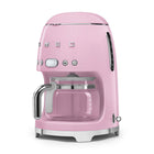 SMEG 10 Cup Coffeemaker - Pink-Programming automatic switch-on at a predefined time, to enjoy filter coffee at the desired time.