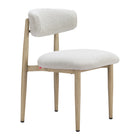Zuo Bege Dining Chair - White-Assembly not required