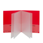 C-Line Classroom Connector Multi-Pocket Folders - Red - 15 Pack-The standard folder pockets are imprinted with 'Home' and 'School' designations, in both English and Spanish