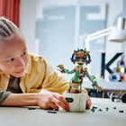 LEGO Super Hero Dancing Groot - 459 Pieces-Kids turn a handle at the rear of the pot to make Groot dance