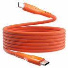 Statik MagStack Pro Charge/Sync Magnetic Cable USB-C to USB-C - 6.6 ft - Orange-Tangle-Free: With reinforced nylon that’s fully magnetic, this durable cable never tangles or gets messy