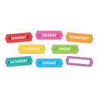 Ashley Productions Magnetic Die-Cut Timesavers & Labels - Days of the Week - Chalk Loops - 8 Per Pack - 3 Pack-Multi-purpose, use on any magnetic surface