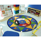 Joy Carpets Spirit of Truth Area Rug - 5'4" Round - Multicolour-StainSmart lifetime soil and stain protection cleans easily using only soap and water