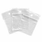 KL Rubber - Sac refermable en polyéthylène avec trou de suspension - 2 Mil - 1,5 x 1,5 po - paquet de 1000-Recyclable et respectueux de l’environnement