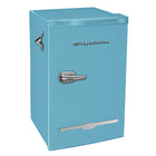 Frigidaire Retro Mini Fridge - 3.2 cu ft - Blue-Built-in bottle opener