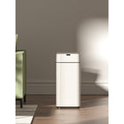 Elpheco - poubelle à capteur en acier inoxydable avec pattes - mince 9 L - blanc crème-8