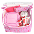 Fit And Fresh - Sac à lunch boucle luna - impression à la planche rose tendre-Dimensions : 8,25 x 5,5 x 7,5 po