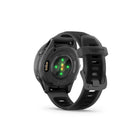Garmin Forerunner 570 Smartwatch - 42mm - Slate Grey Aluminum with Translucent Black/Black Band-BATTERY FOR DAYS - Go the distance with up to 10 days of battery life in smartwatch mode for the 42 mm case size.