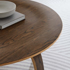 Modway Fathom Wood Coffee Table - Walnut-Splayed Legs
