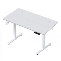 MotionGrey - Bureau assis-debout électrique Ergo2 réglable en hauteur, 47 po de largeur, avec réglages mémorisés - Blanc-Prix Abordables : MotionGrey est une entreprise nord-américaine qui se concentre sur la fourniture de solutions ergonomiques et abordables pour les environnements de travail quotidiens. Nos bureaux assis-debout sont proposés à des prix compétitifs, tout en offrant une qualité et une technologie de pointe dans l’industrie