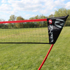 Zume Games 4 Player Badminton Set - Black/Red-6