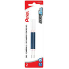 Pentel EnerGel Gel Pen Refill - 0.7mm - Blue Ink - 2 Pack-Liquid gel ink dries so fast even left-handed writers love it - no smears, no smudges, no globs
