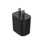 Evry 20W USB-A & USB-C Wall Charger - Black-Dual ports: USB-C x 1, USB-A x 1