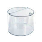 Azar Acrylic Container - 7.87" L x 6.5" H - Clear-Material: Acrylic