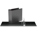 Davis Group Super offre Easyview, Reliure View à anneaux inclinés en D, 4 po, personnalisable, paquet de 4 - Noir-4 po