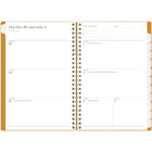 Cambridge - Agenda hebdomadaire/mensuel WorkStyle Focus 2026 - 8 1/2 po H x 5 1/2 po l - argile - bilingue-Format des pages : 8 1/2 po H x 5 1/2 po l