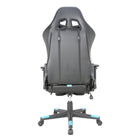 TygerClaw Fabric Gaming Chair with Lumbar Pillow and Leg Rest-The lumbar pillow enhances overall comfort, ensuring proper alignment and reducing strain